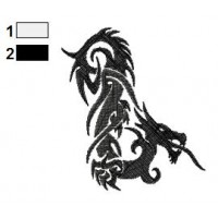 Dragon Tattoo Embroidery Design 03